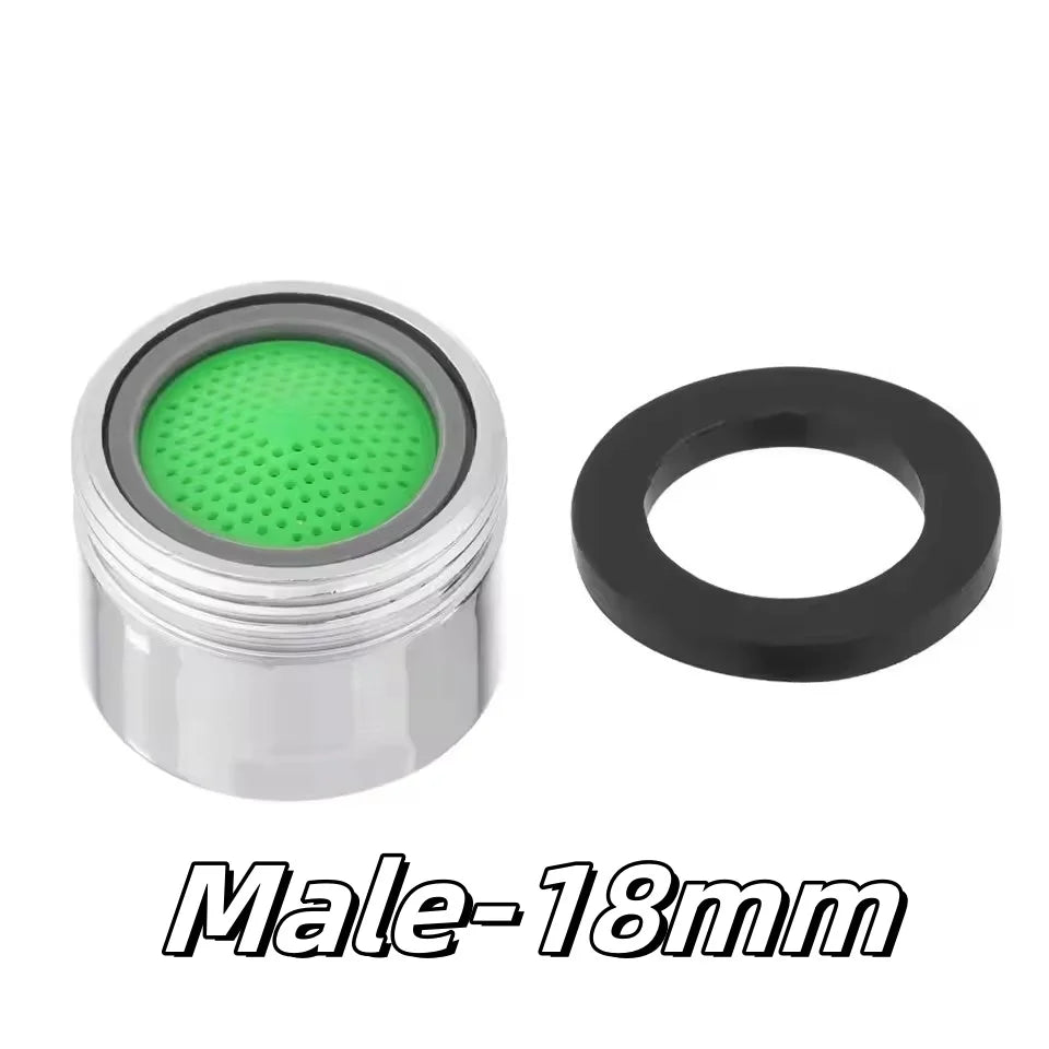 TOT FlexFit Aerator Kit β 5 Size Water-Saving Nozzles (18β28mm) for Bathroom & Kitchen Faucets