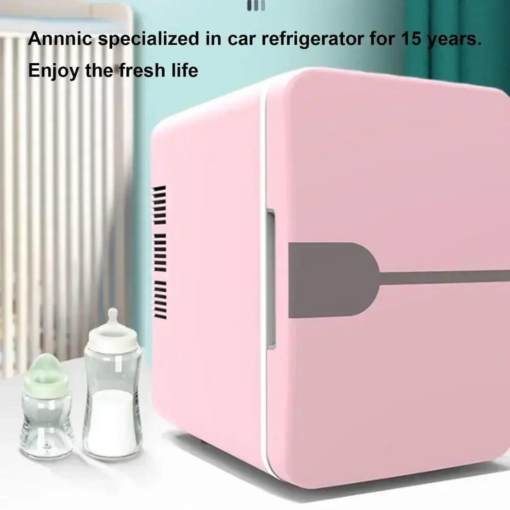 TOT ChillCube 6L – USB Mini Fridge for Skincare, Drinks & Travel (Silent, Low Energy)