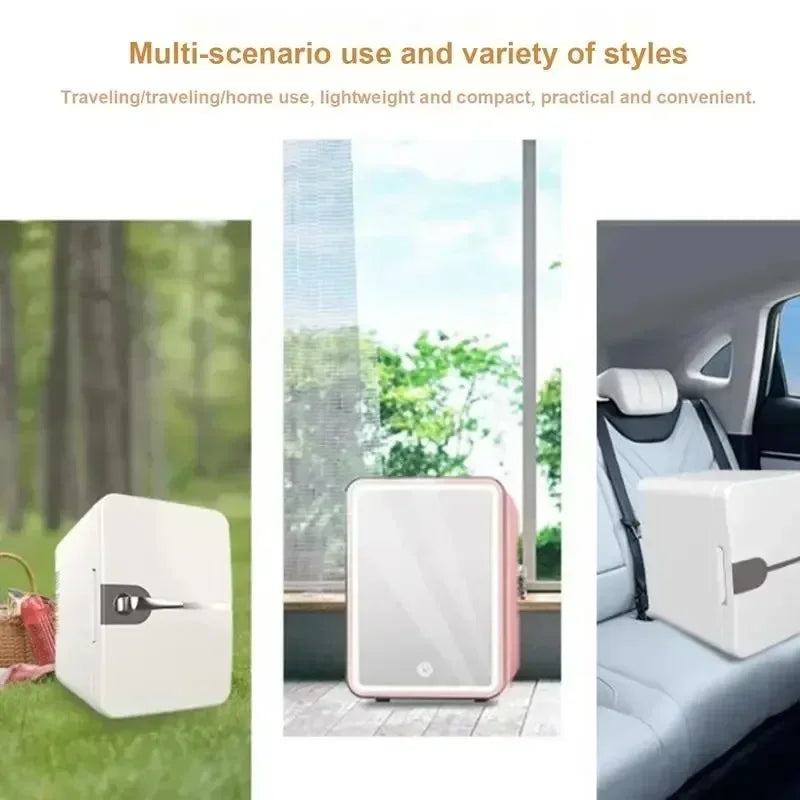 TOT ChillCube 6L – USB Mini Fridge for Skincare, Drinks & Travel (Silent, Low Energy)