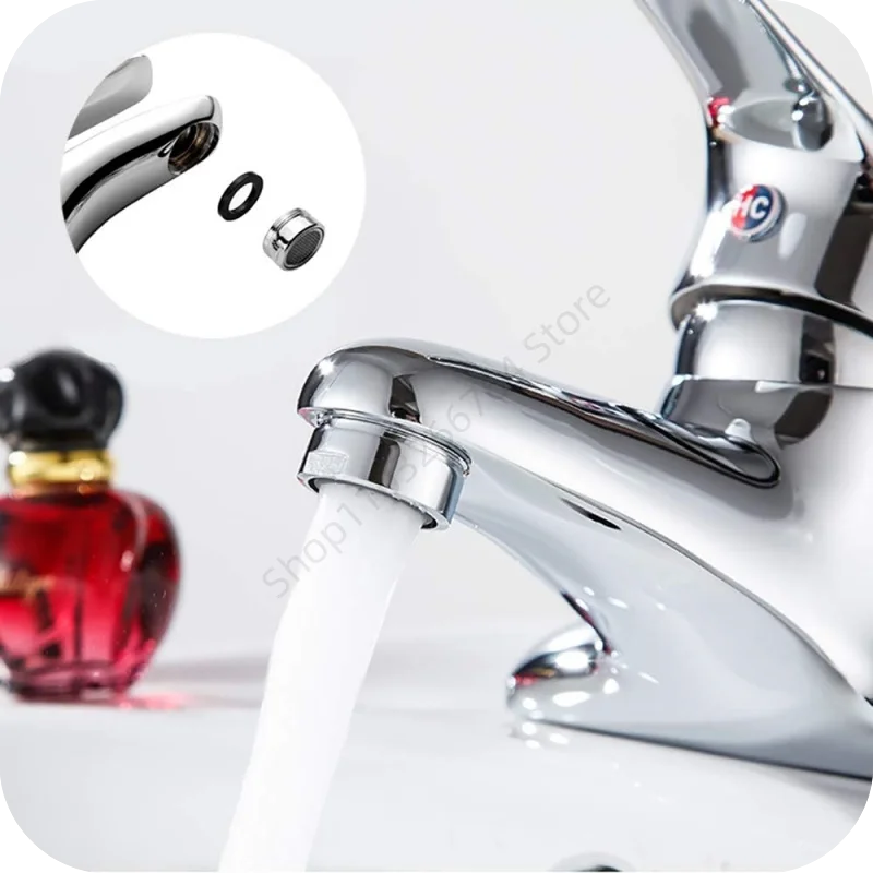 TOT FlexFit Aerator Kit – 5 Size Water-Saving Nozzles (18–28mm) for Bathroom & Kitchen Faucets