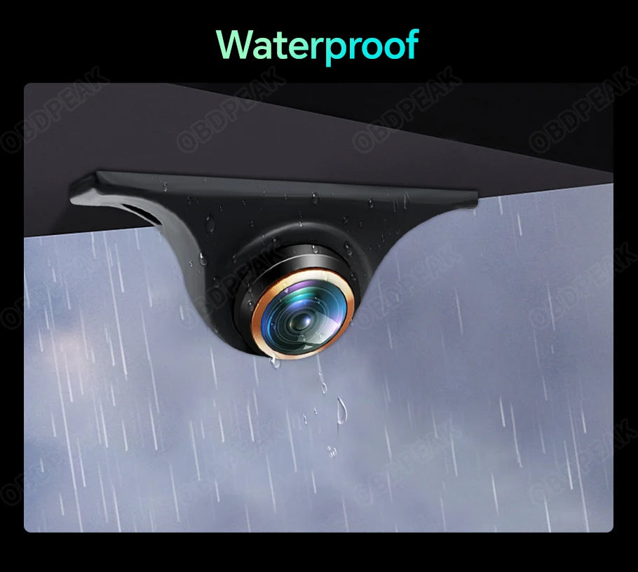 TOT 360° Rear View Car Camera – Full HD 1080P with Golden Lens & Night Vision