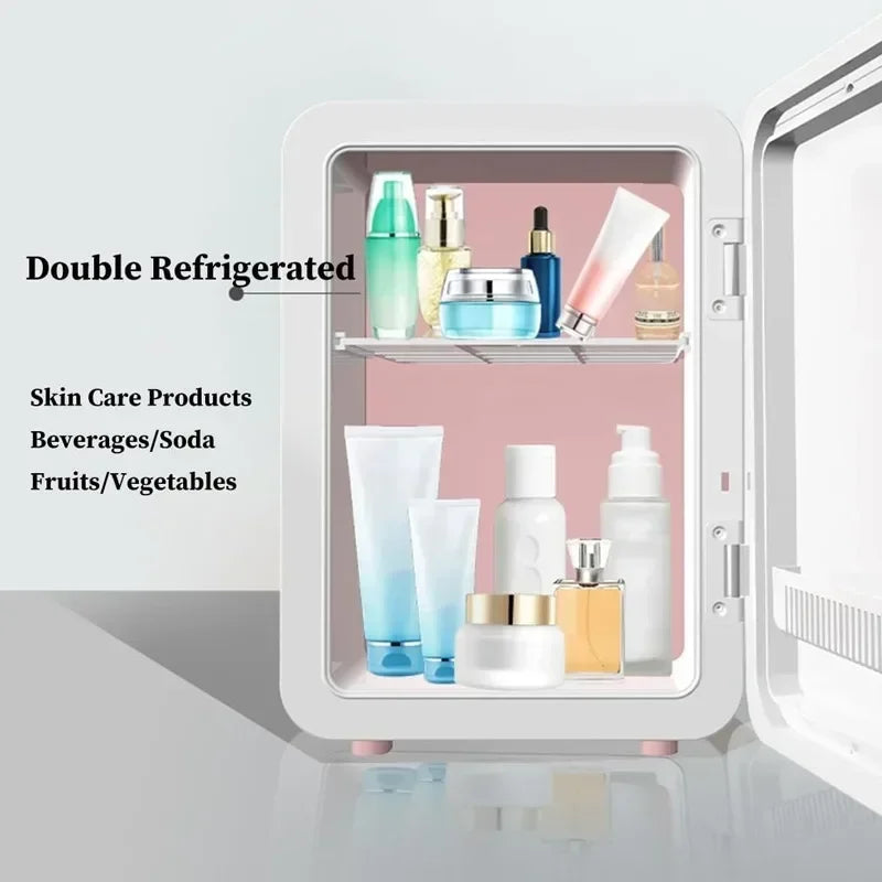 TOT ChillCube 6L – USB Mini Fridge for Skincare, Drinks & Travel (Silent, Low Energy)