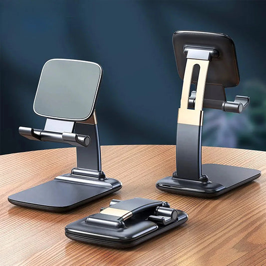 TOT FlexiFold Phone Stand – Adjustable Portable Holder for Smartphones & Tablets