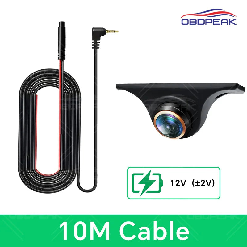 TOT 360° Rear View Car Camera – Full HD 1080P with Golden Lens & Night Vision