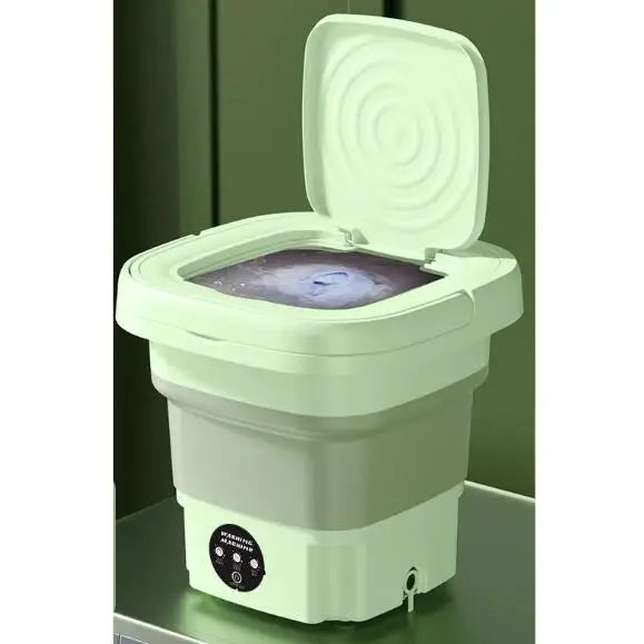 TOT FoldWash 8L – Portable Foldable Washing Machine with Dry & Wash Modes