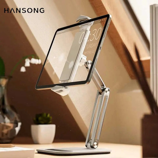 TOT ErgoArm Pro – 360° Rotating Aluminum Tablet & Phone Stand (4–13”)