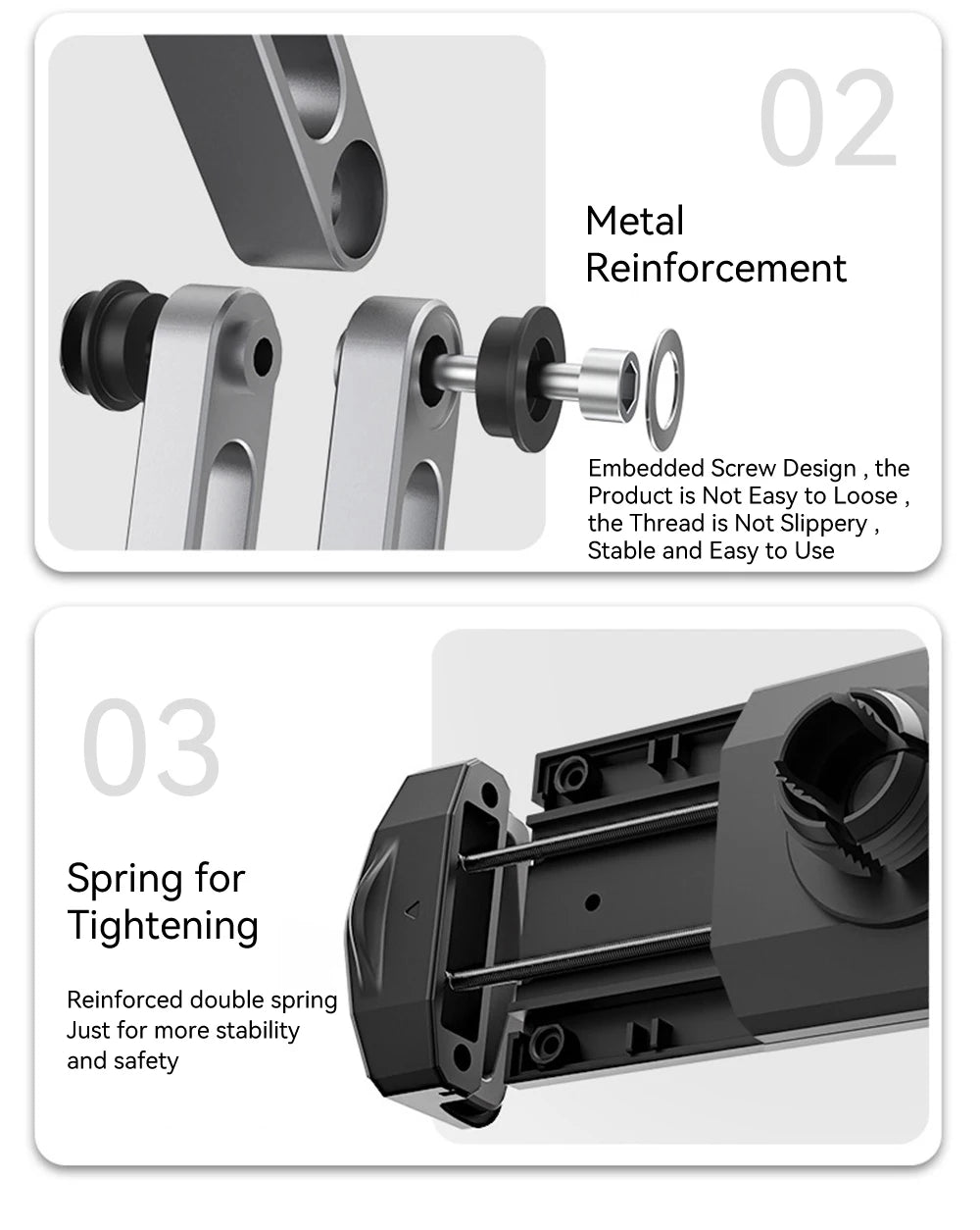 TOT ErgoArm Pro – 360° Rotating Aluminum Tablet & Phone Stand (4–13”)