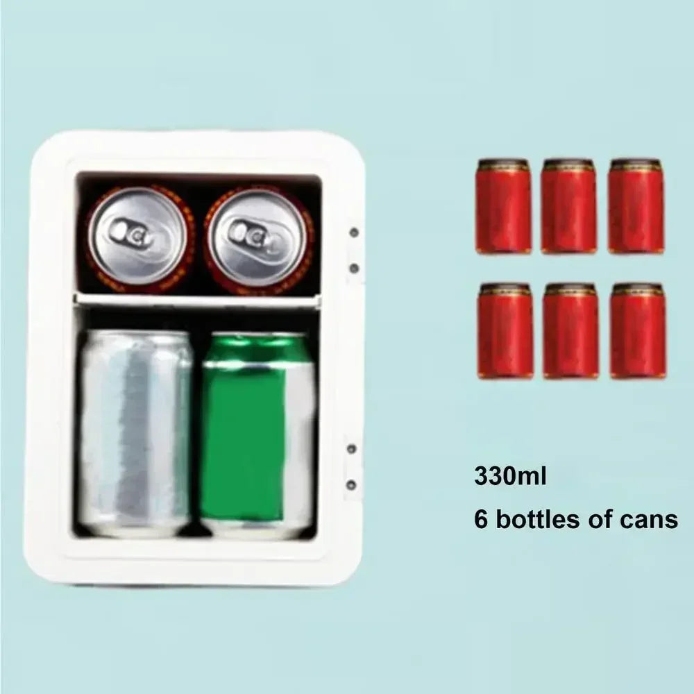 TOT ChillCube 6L – USB Mini Fridge for Skincare, Drinks & Travel (Silent, Low Energy)