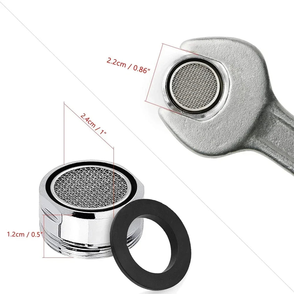 TOT EcoFlow Tap Aerator Set – 3PCS Brass Water-Saving Nozzles with M24 Thread